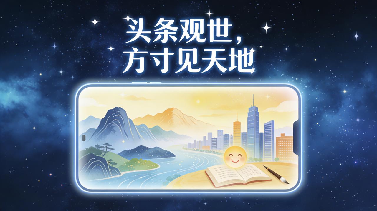 头条观世，方寸见天地
 
仓颉造字，以文载道，让人间百态有了落笔的模样；活字印刷