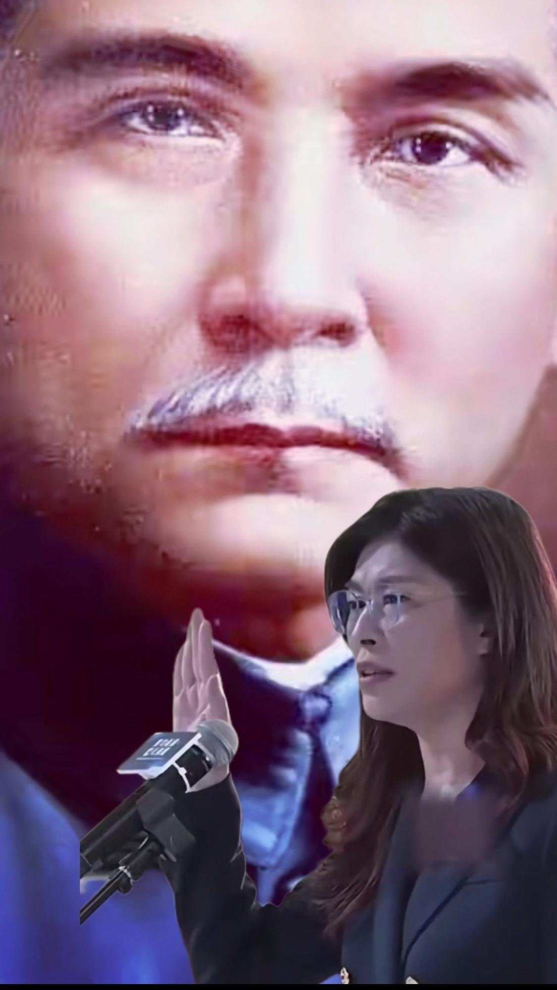 .真的封神了！在郑丽文身上，怎会出现那么多奇迹？这才几天！
先是讲：人家若不选，