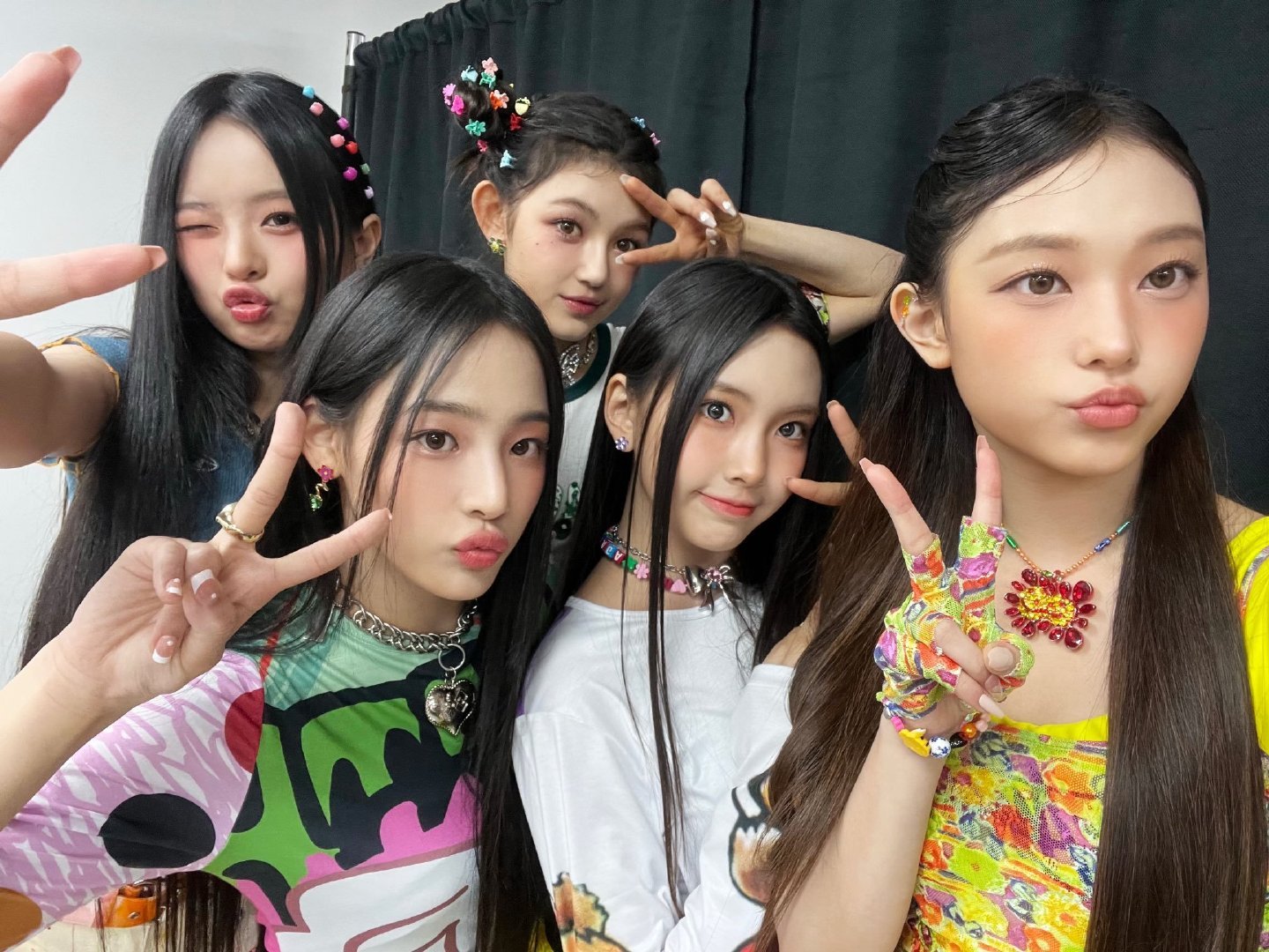 newjeans一些合照#日常分享接龙# ​​​