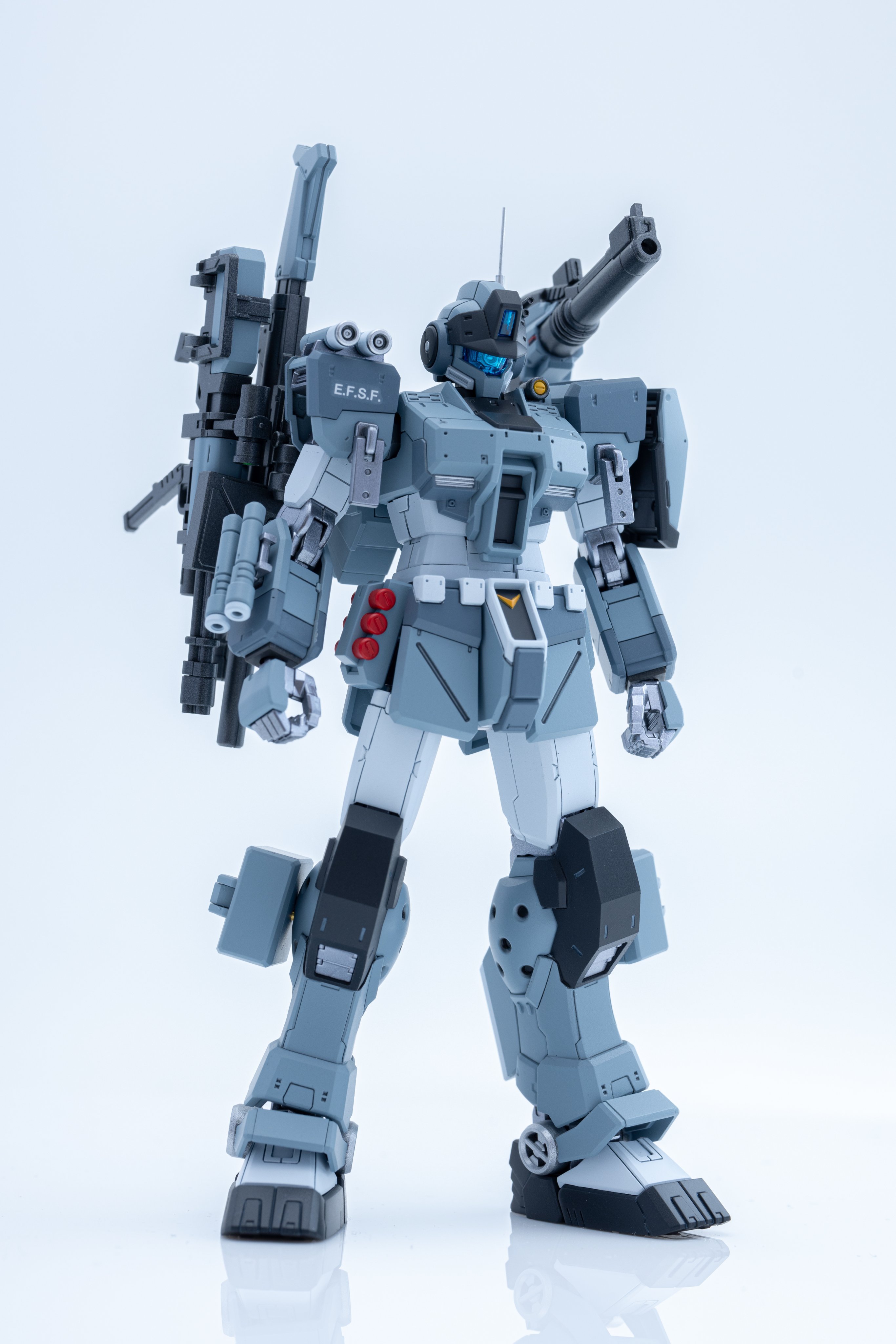 吉姆斯巴达·突击型（by うせだ）高达模型[超话]高达模型 ​​​