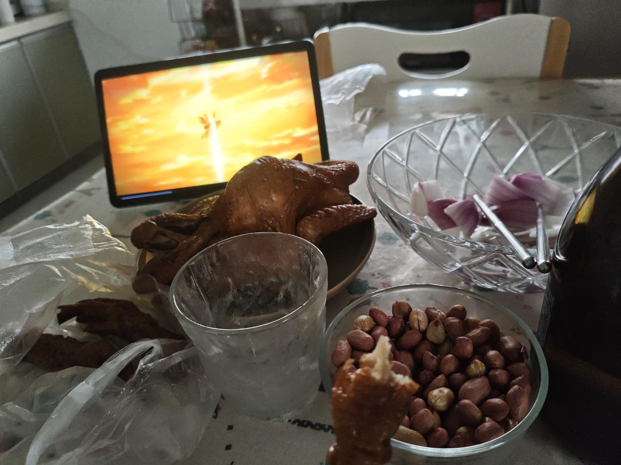 今天中午就这么着了，吃完接着睡觉💤