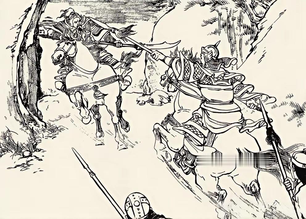 张郃大骂魏延弑主之贼，魏延反讽：你也不是什么好人，半斤对八两。张郃怒不...