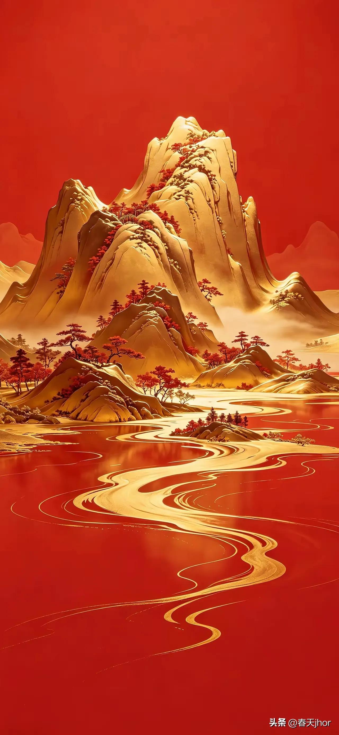 这幅图美轮美奂，喜不自禁！