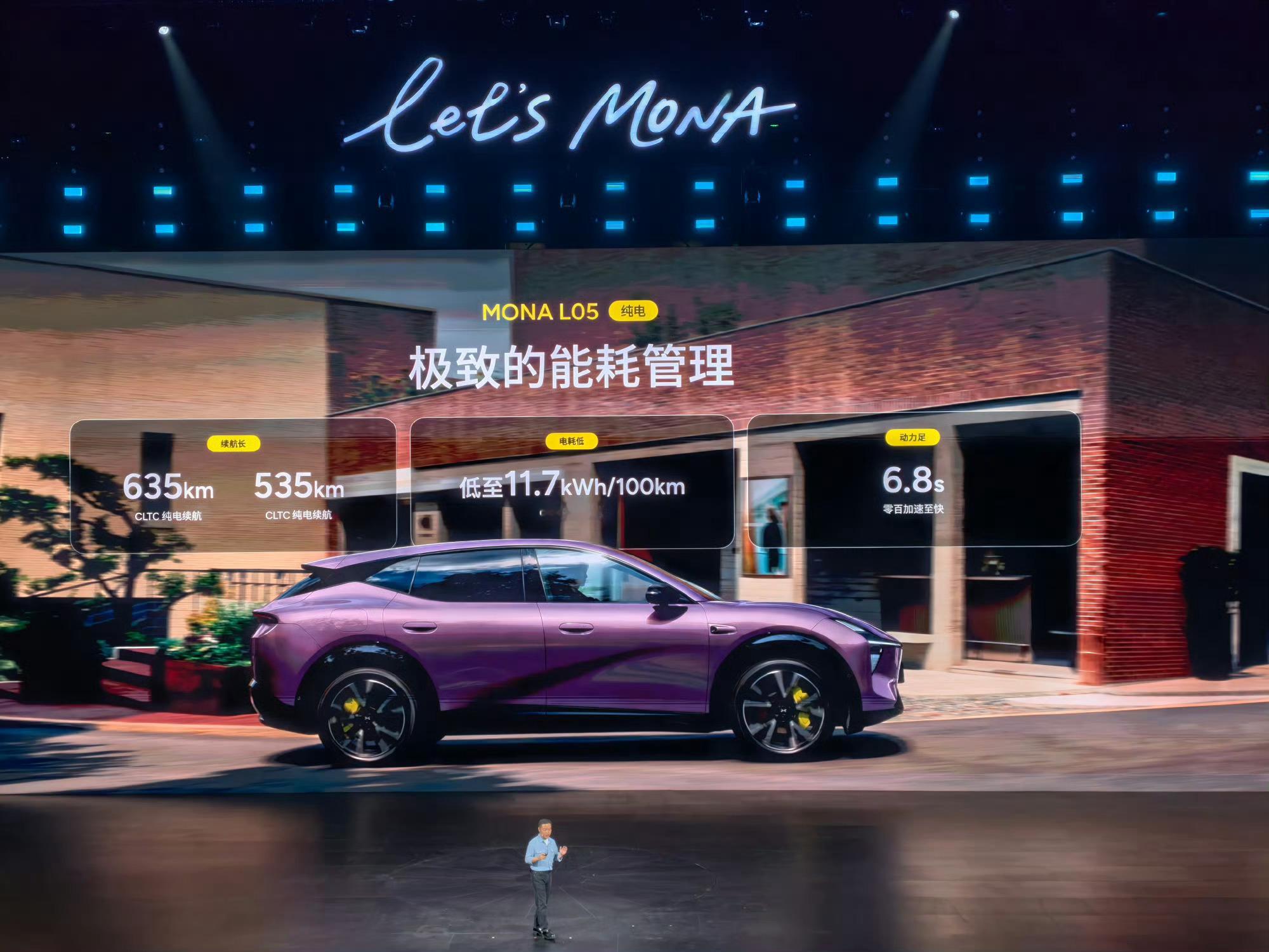 mona l05这个电耗基本上和model y同水平，很优秀 ​​​