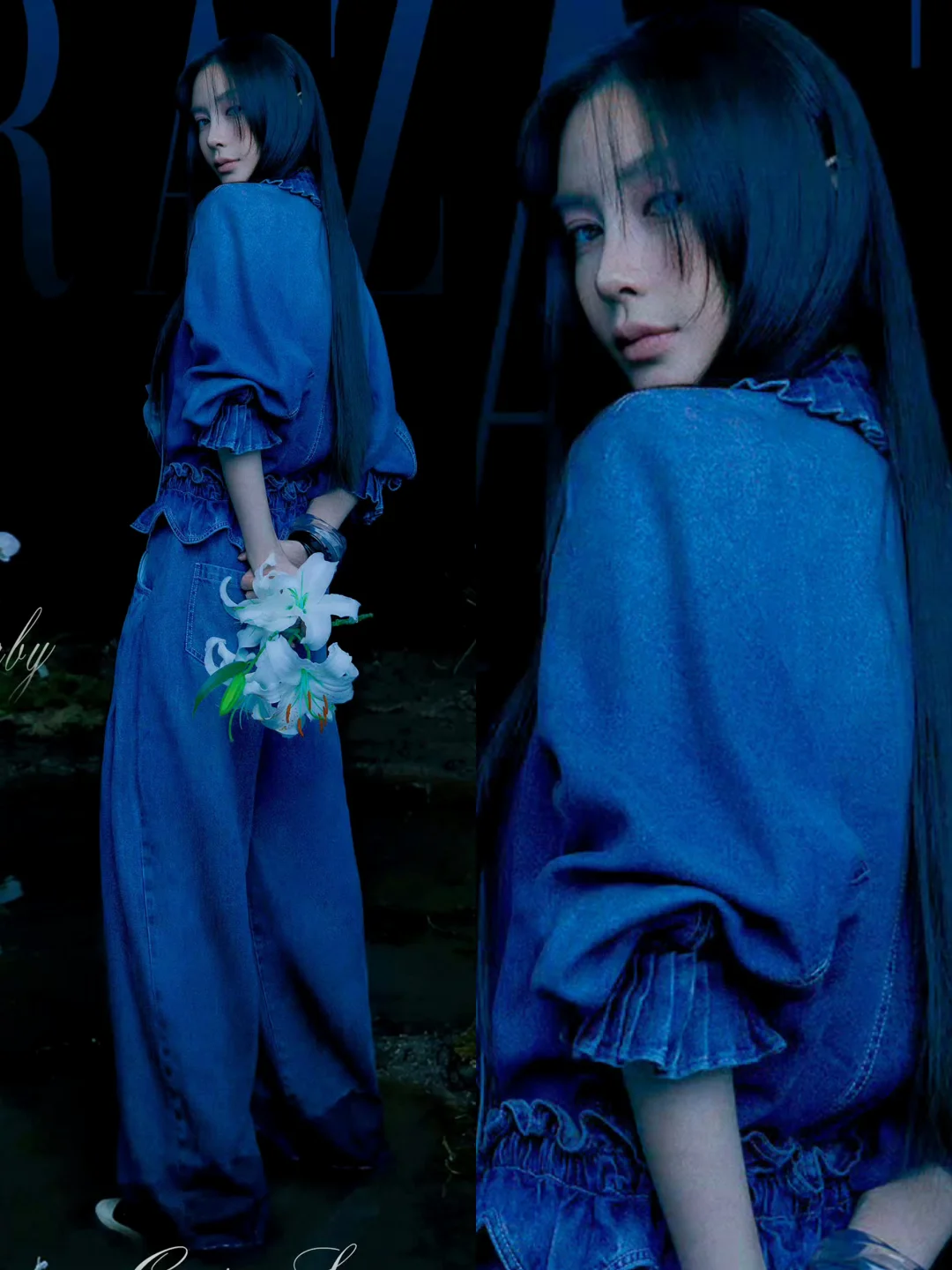 Angelababy✖️红秀 第十九次的合作了～
