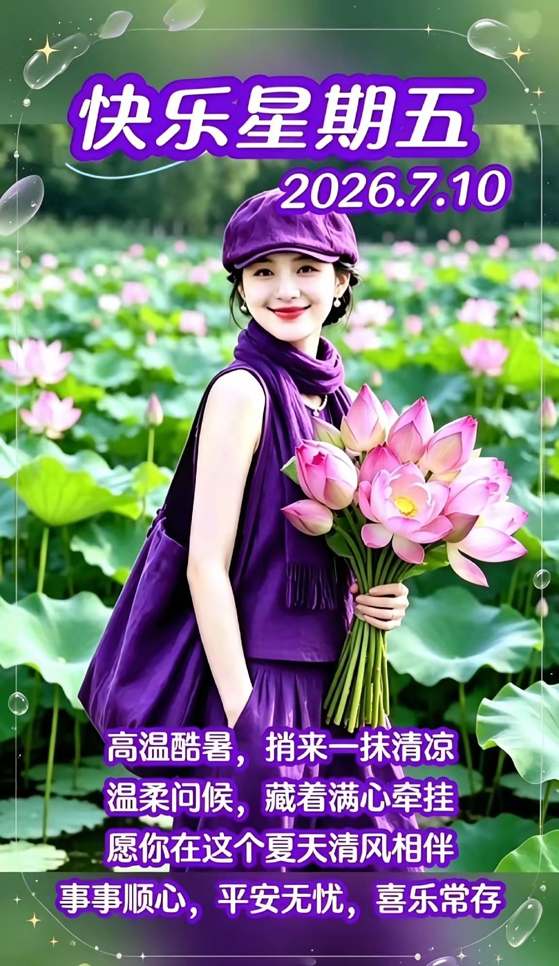 晨光启新，万事温柔，看透是领悟，看淡是轻松，看开是快乐，守住松驰通透的心境，携平