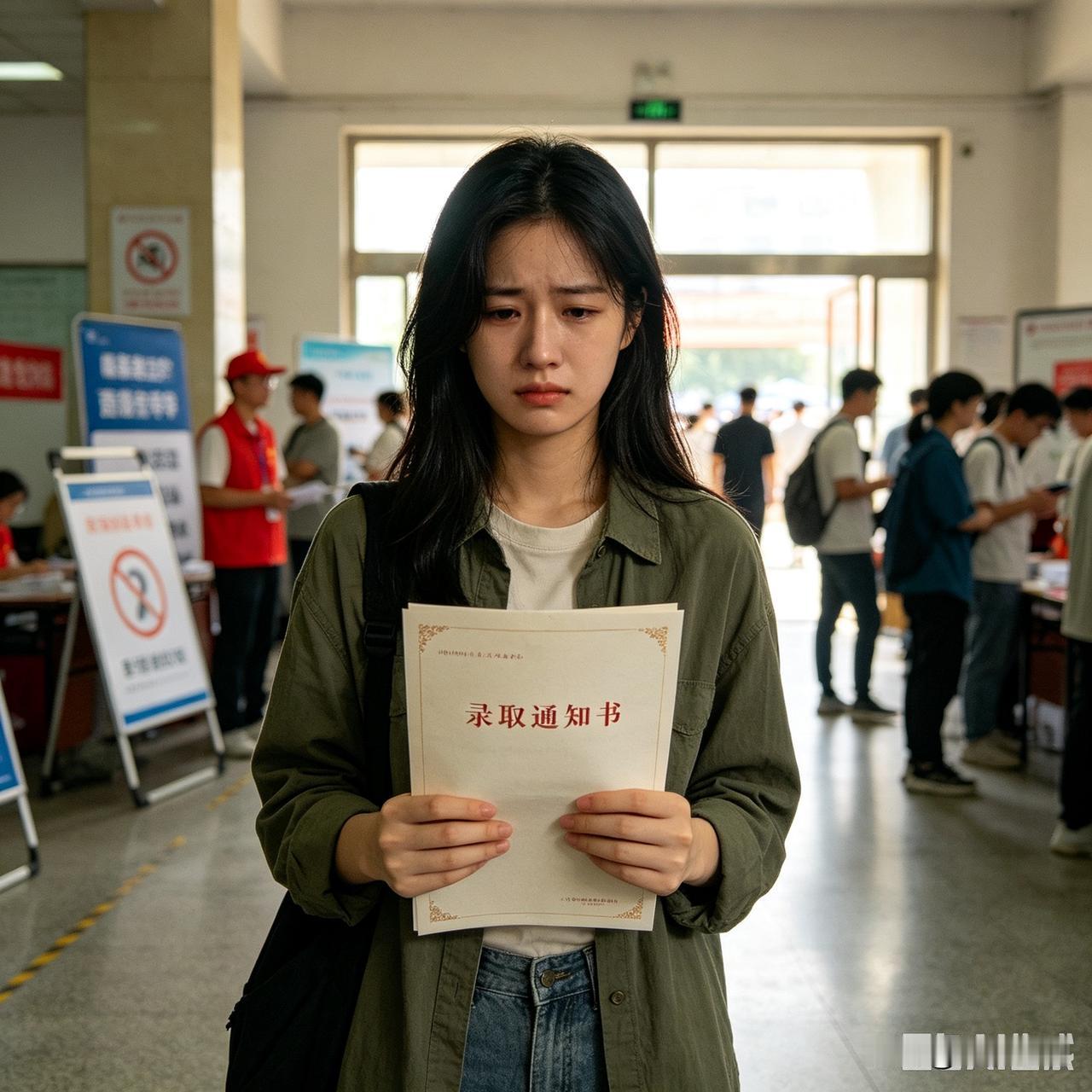 考上大学却被亲爹拉黑，报到现场女孩掏出手机，一个红色感叹号让全场沉默了

9月2