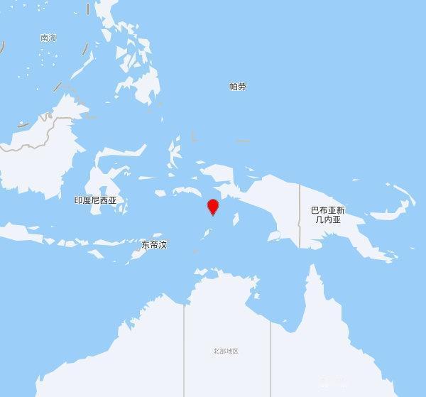 【欧洲地中海地震中心】发布，2025-11-05 19:16:43 在 群岛凯，