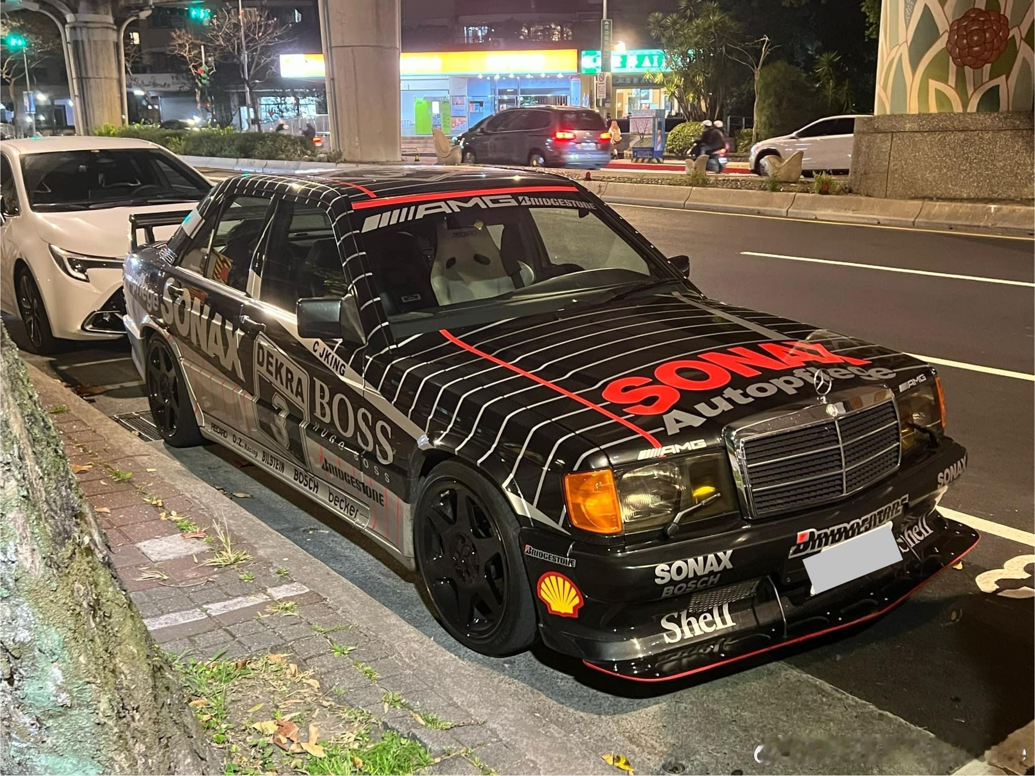 #台湾老车# BENZ  W201 190E 2.3-16V Racing St