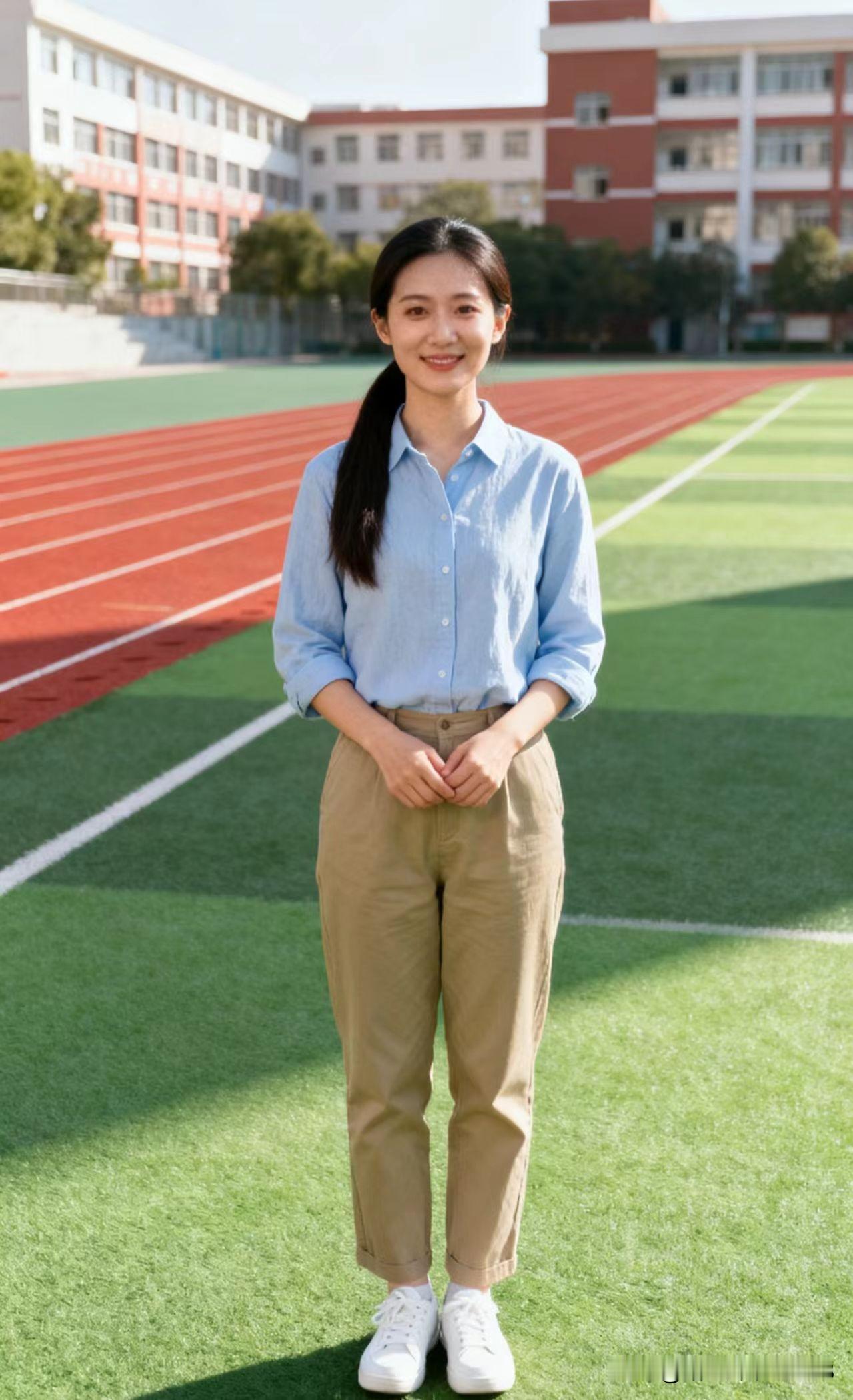 前几天在市立大学门口，碰到一对带娃的夫妻：爸爸举着手机想拍校园里的梧桐树，妈妈哄