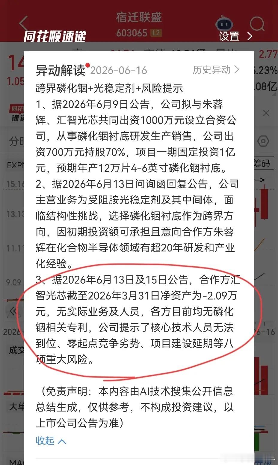 见过头铁的，没见过这么头铁的。宿迁联盛，十连阳中六个板，还有今天炸了一个板。问题