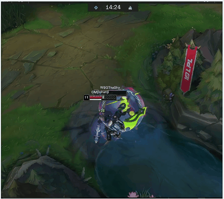 不用多说了吧，Shanji单杀完Theshy还亮弱爆的表情，汗，上山的“坤”竟敢