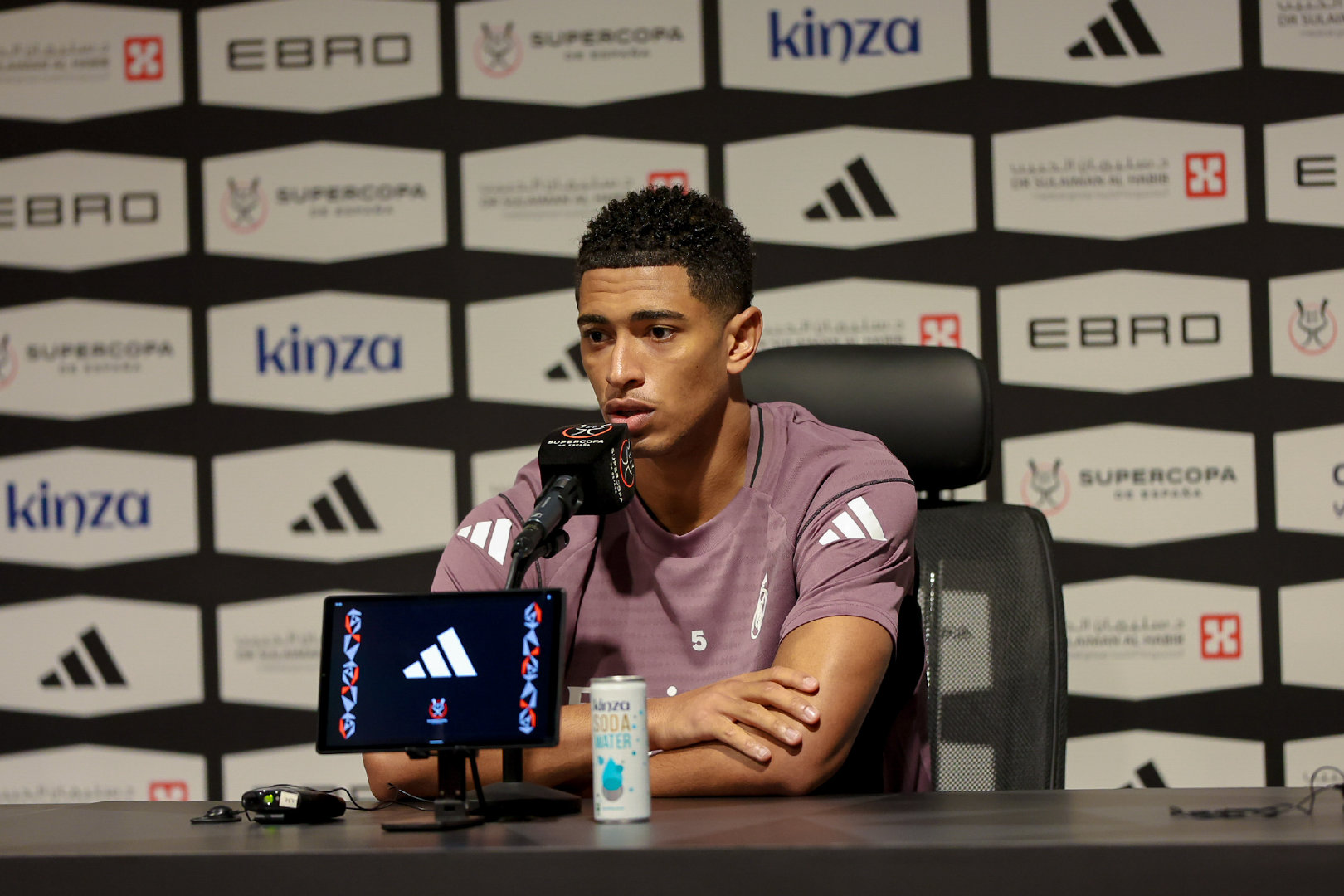 贝林厄姆：“这场比赛会很艰难，马竞是一支强劲的对手。我们必须从之前那场联赛中吸取