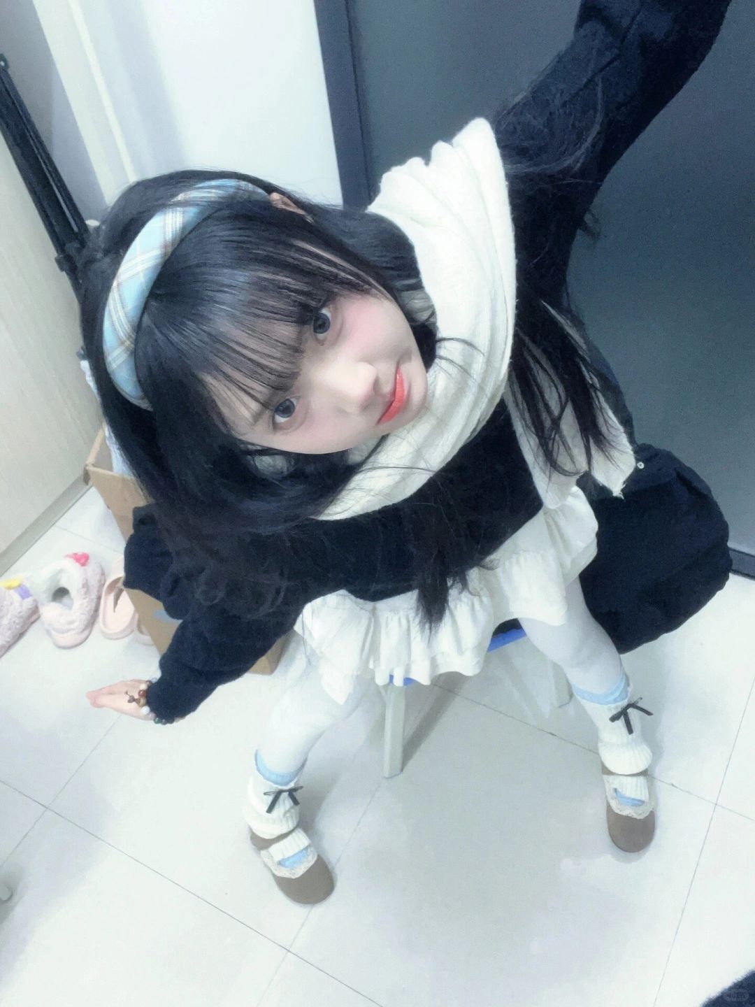 04甜妹相信韩女内调绝学的结果。。。