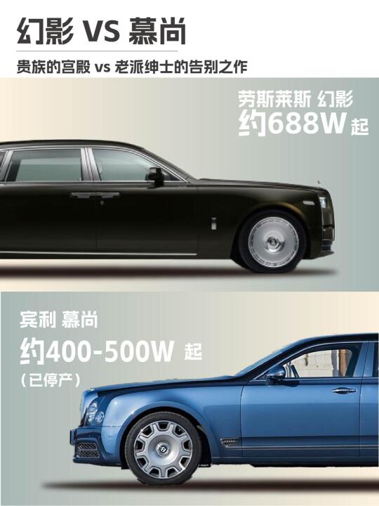 幻影 vs 慕尚：顶奢英伦双雄对决