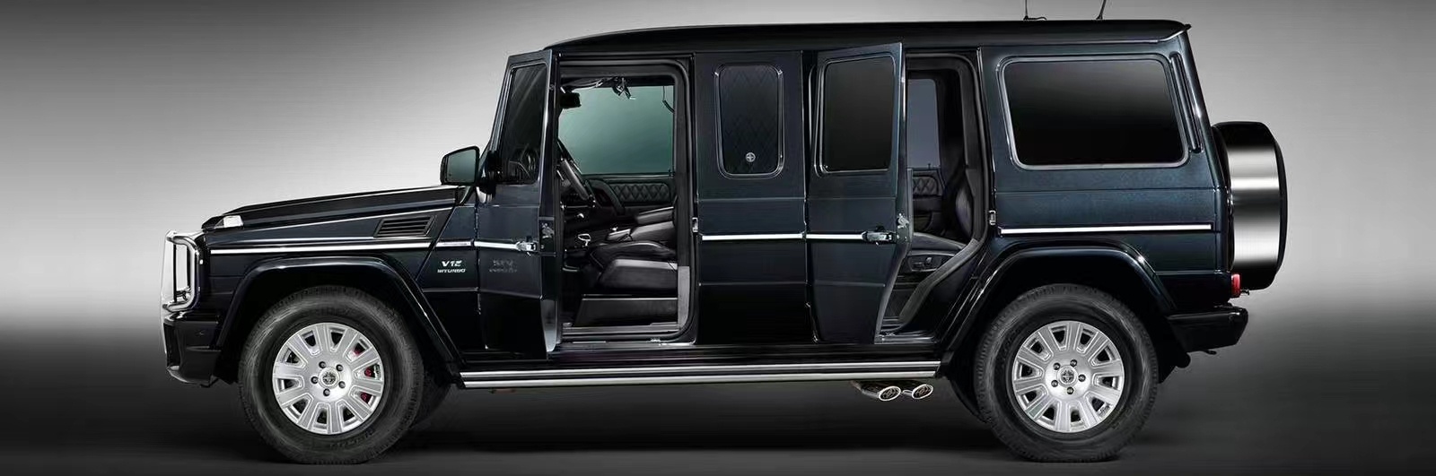 #布林肯访华#这加长防弹的，尾号JW#奔驰g级# 坐着舒服么[doge] ​​​