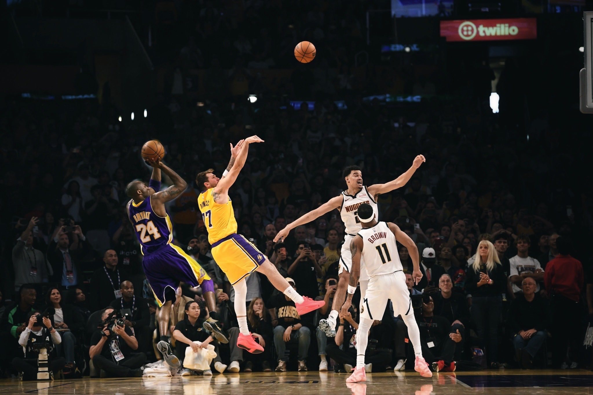 有内味了东契奇绝杀掘金湖人战胜掘金掘金vs湖人