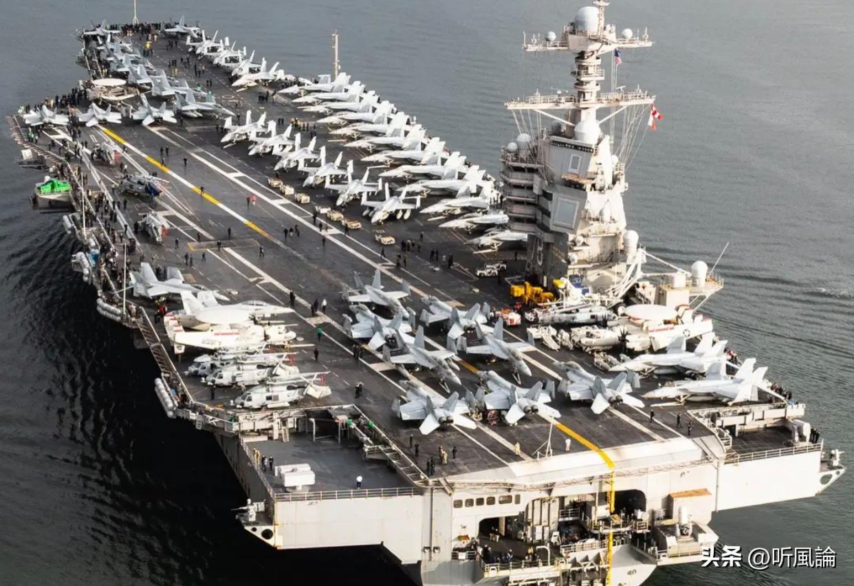 3月12日，在红海执行任务的美国“福特”号航母发生火灾，地点是洗衣房，两名水兵受