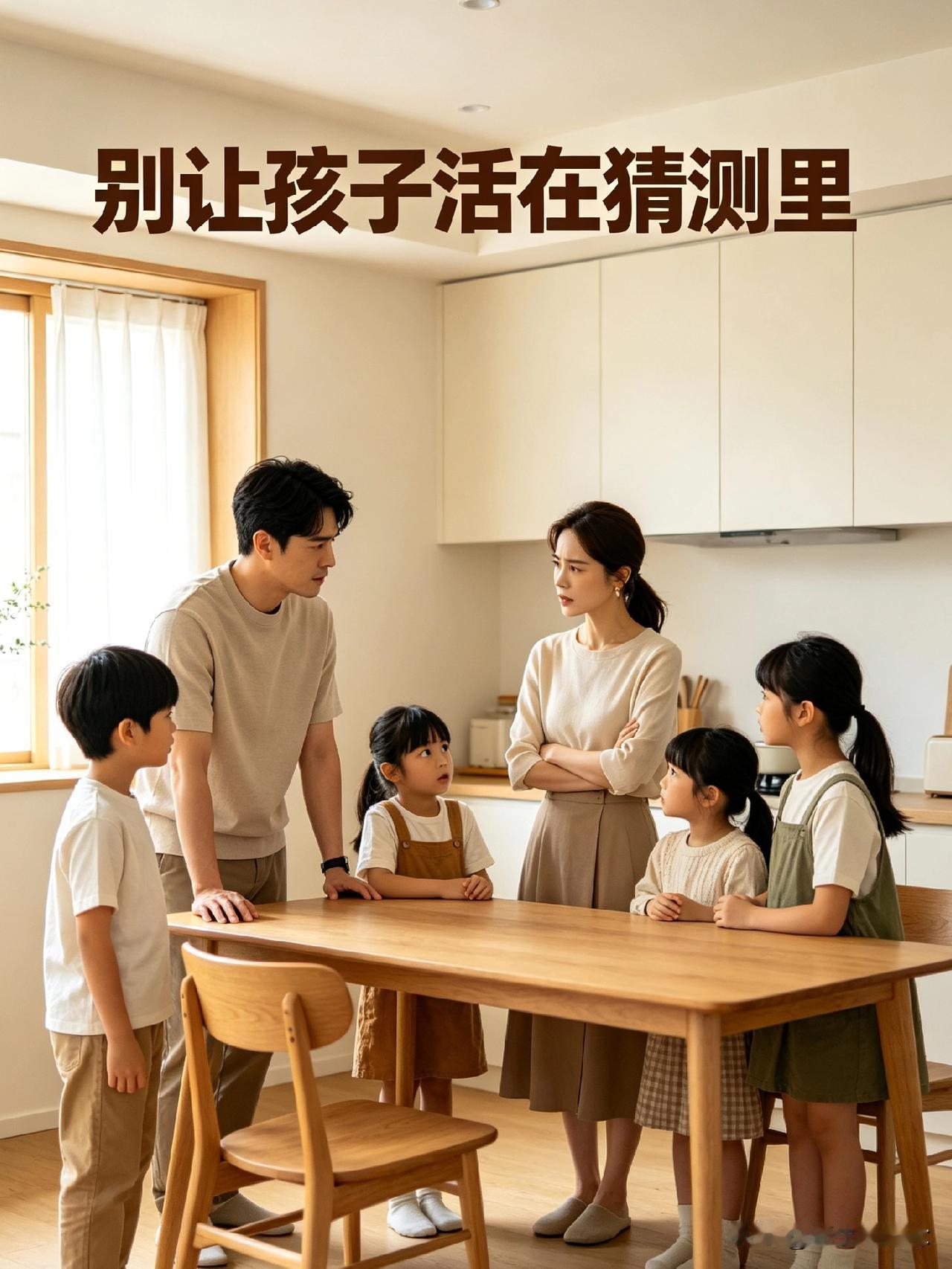 通透的家庭教育，最忌模糊的情绪指责
 
很多家长面对孩子时，心里积攒着意见，却不