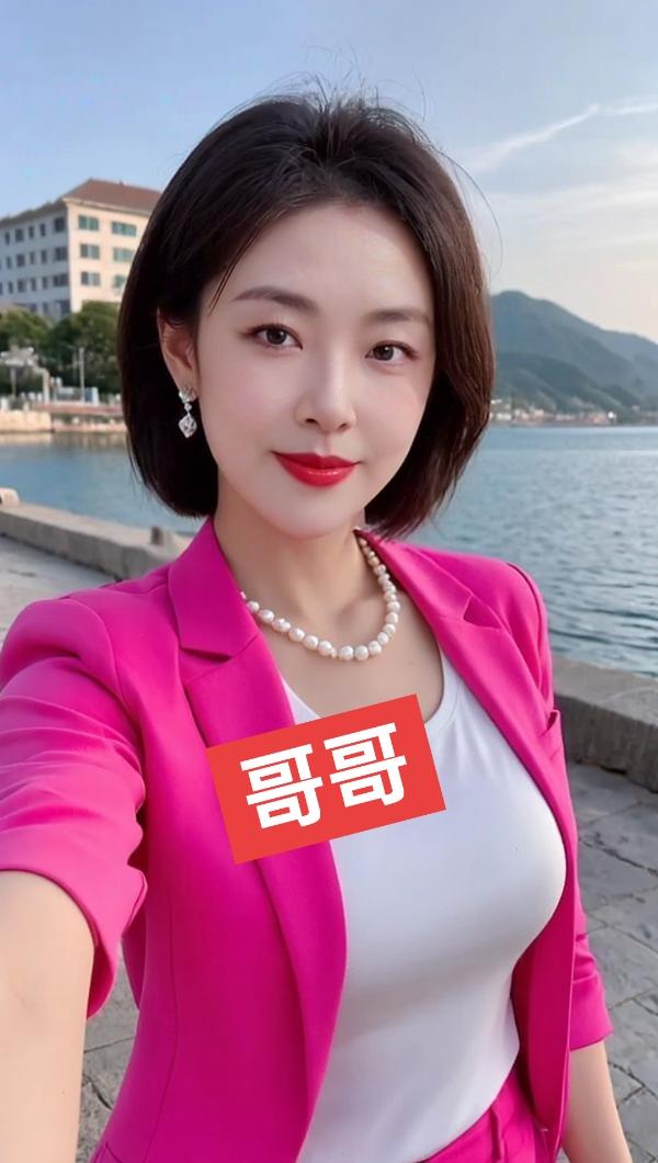 AI山边亮色自拍