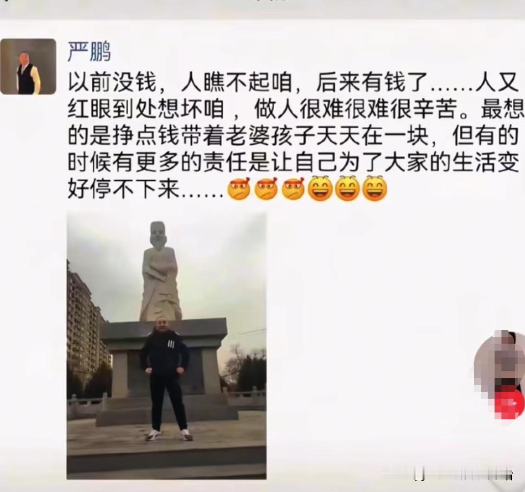 真的被他的话感动到了。

陕西利和商贸负责人严鹏真的是一位大好人，从他的表述中，