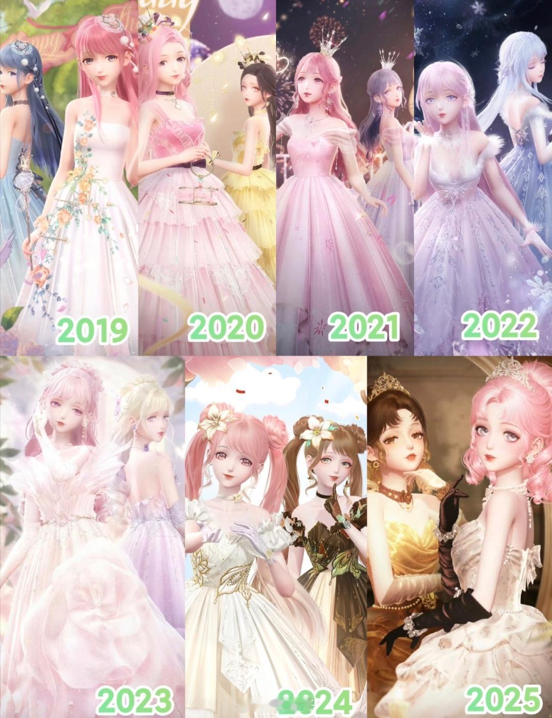 闪耀暖暖生日套合集，你更喜欢哪一个？闪耀暖暖