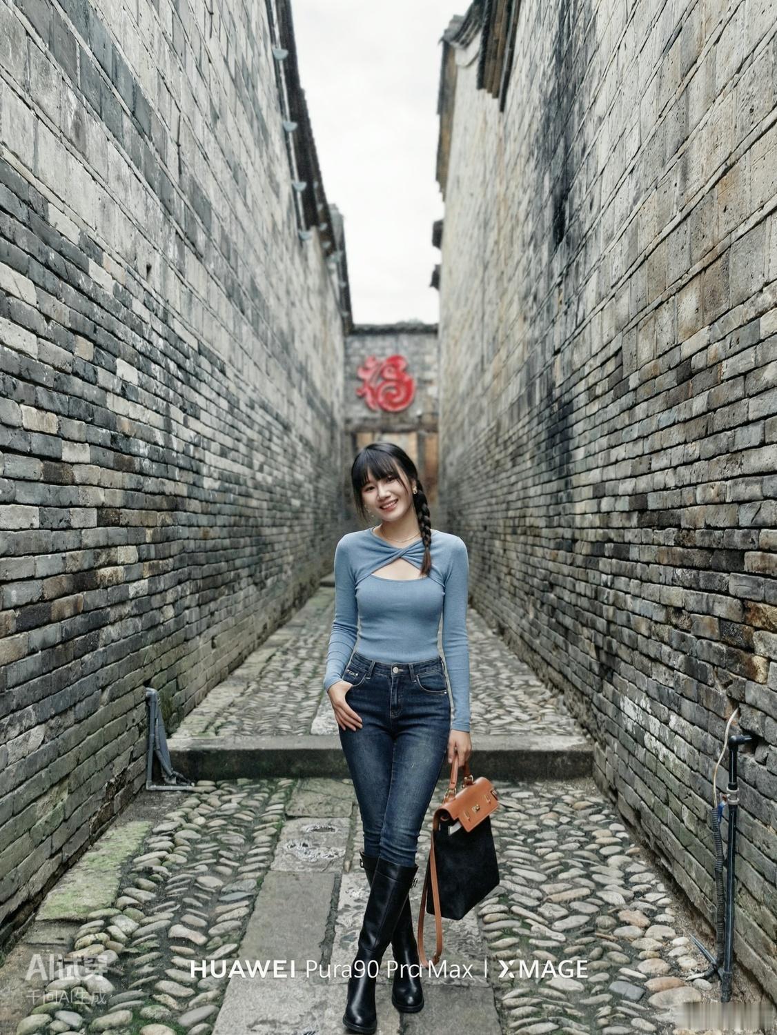 淘宝的AI试穿功能挺有意思啊，图一是原图，后面几套都是试穿的效果，哪套更适合我