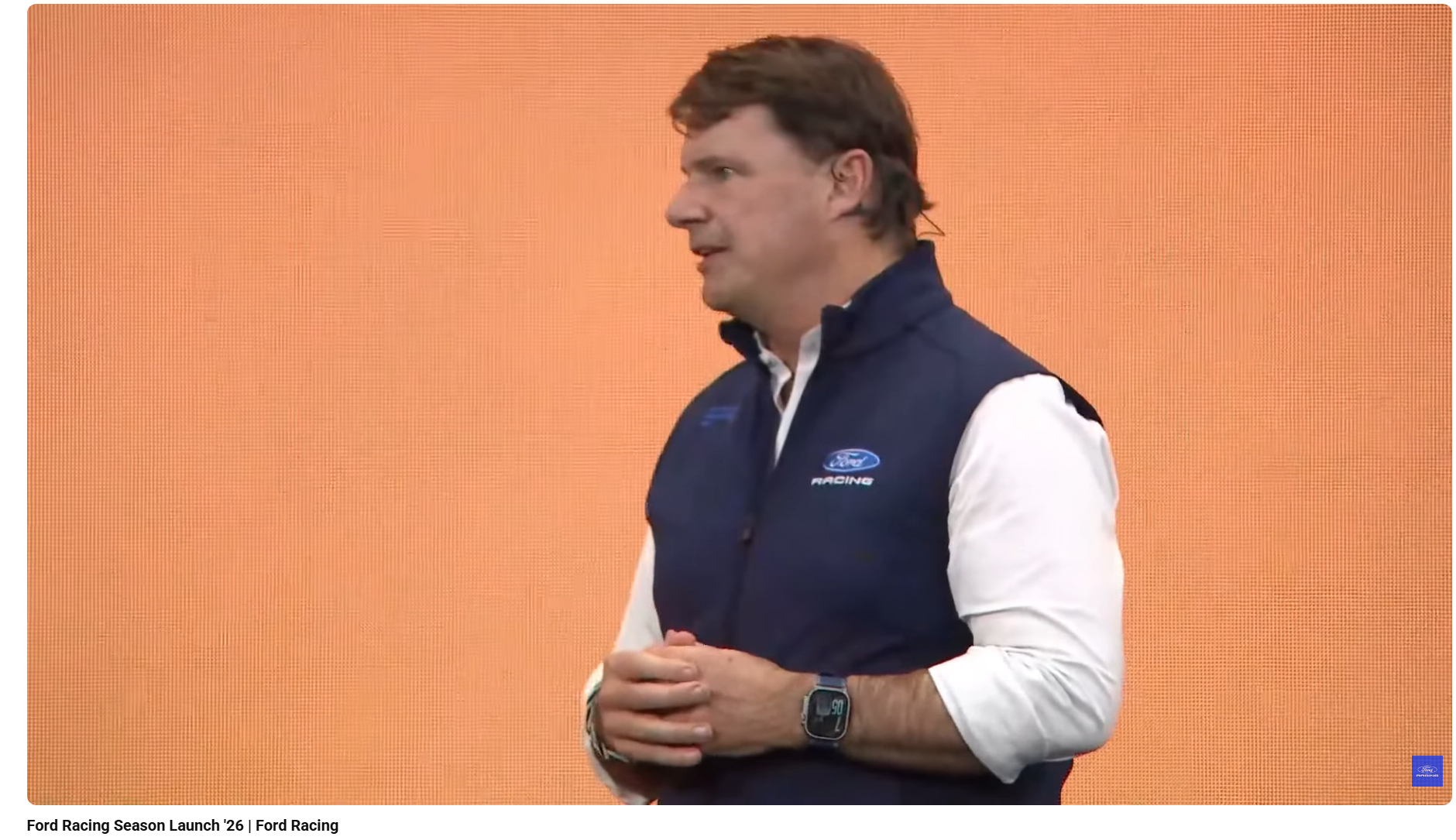 福特赛车运动赛事发布会正式开启，关于LMDh项目方面，将在今天发布会上公布其LM