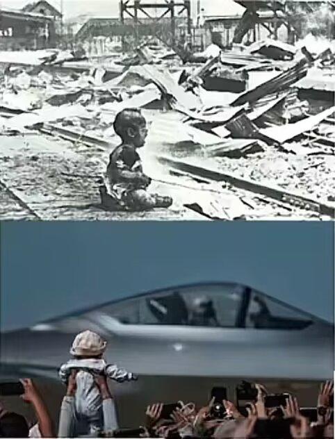 新中国的朝阳正在检阅他的守护者