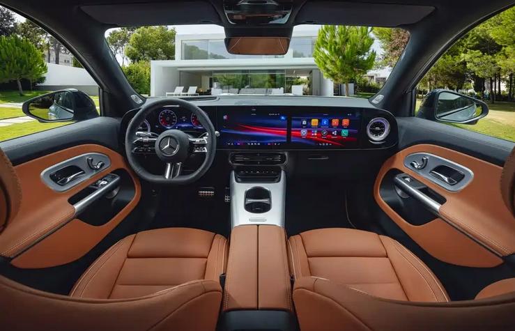 前期仅推纯电版本 全新一代奔驰GLB车型官图发布
12月8日，我们从梅赛德斯-奔