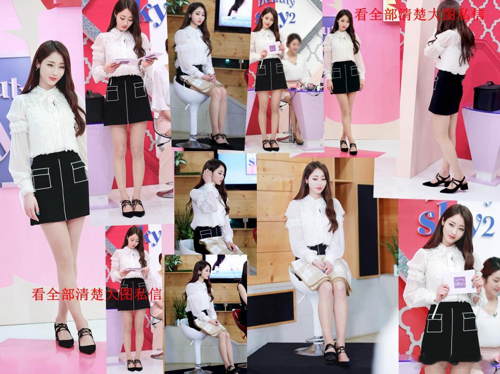 女团参加节目时的薄丝袜... 