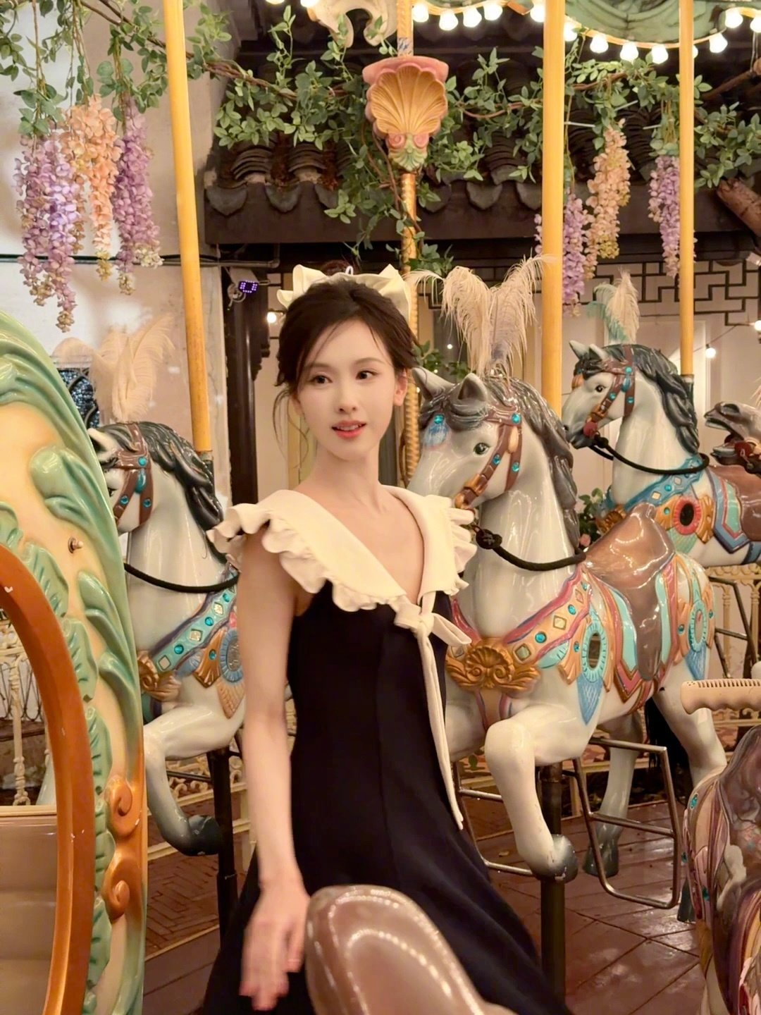 陈都灵今天的营业好漂亮啊，灵动可爱嘟