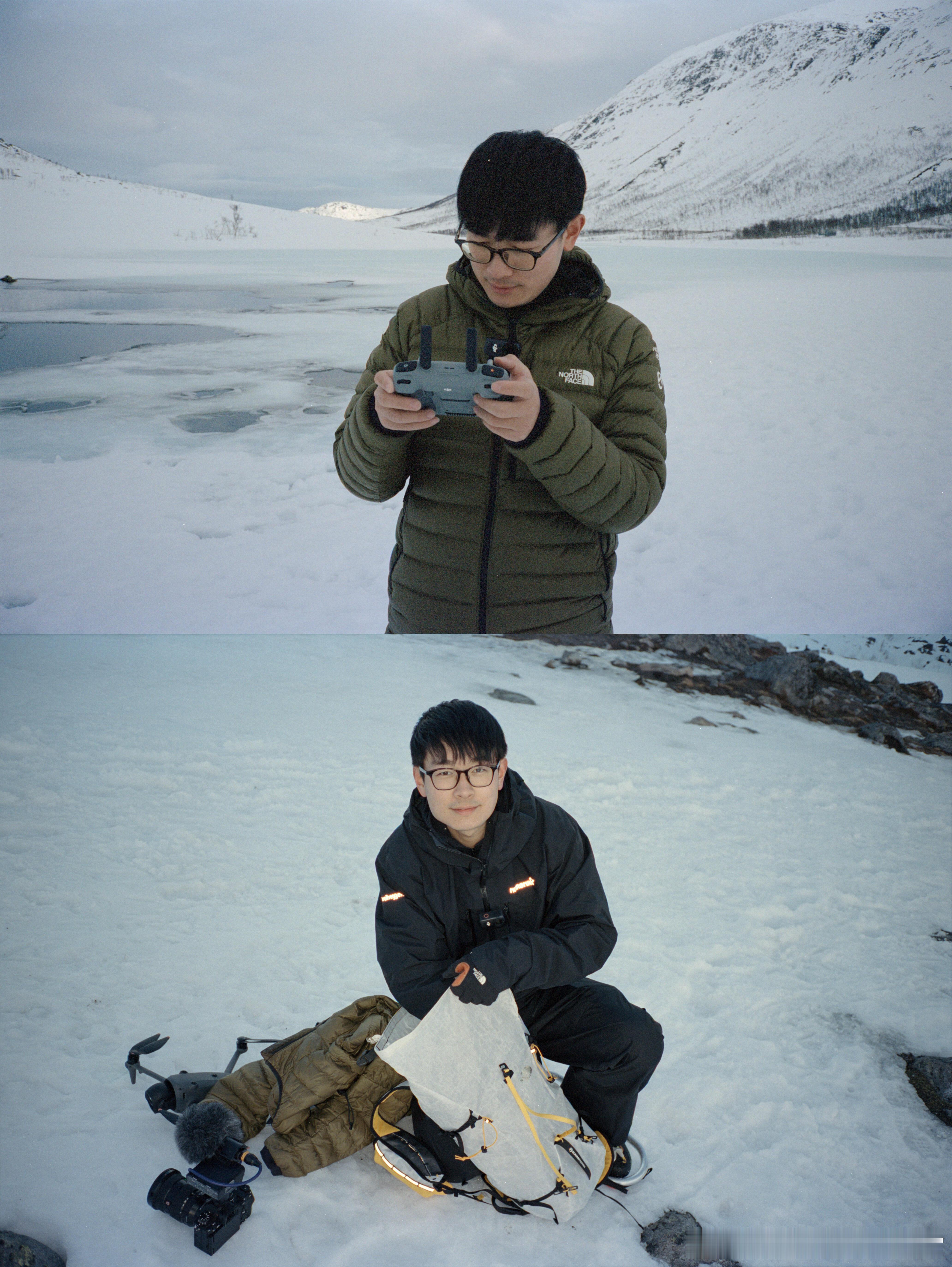 原来韩商言带回挪威的是links韩商言重返挪威故乡，与Links并肩追极光攀雪山