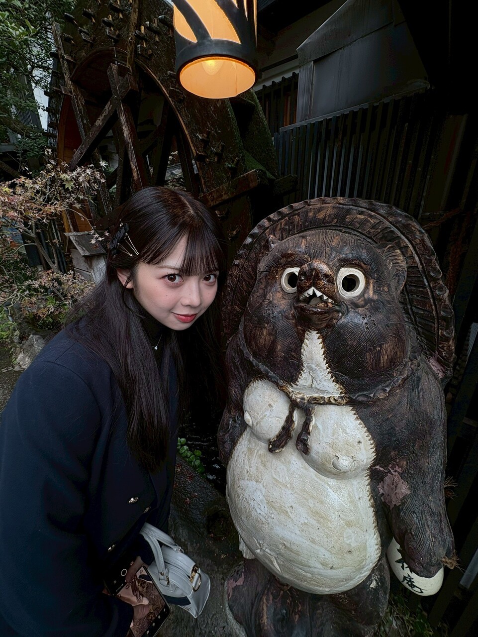 長嶋凛桜「じーーーーーーーーっ 目力たぬき 目力には自信があるのです👀この日は
