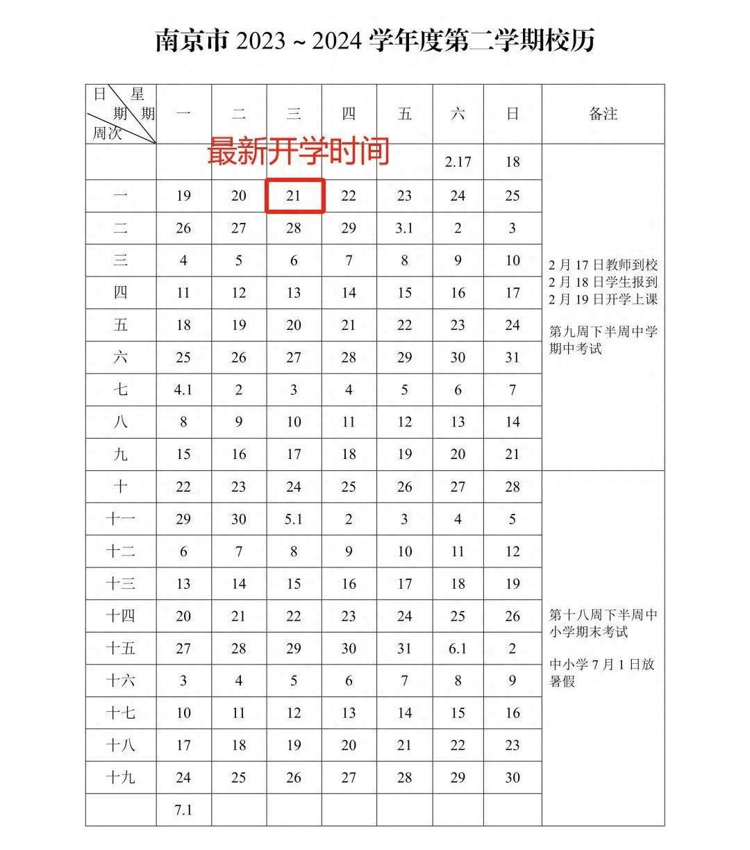 下学期校历来了！放假时间明确！南京多校最新通知！

转眼间，寒假余额已经不足
开