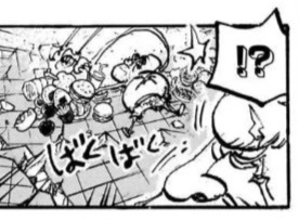 #海贼王1103话漫画# 路飞使劲大吃准备战斗！！！黄猿老舅估计是要躺平到底了吧