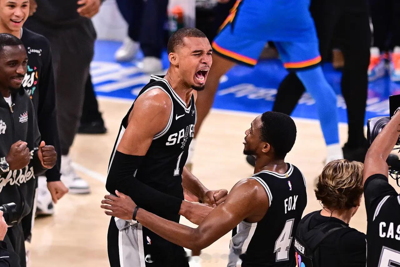 马刺4-3雷霆时隔12年再进总决赛 文班22+7SGA35+9NBA季后赛继续进