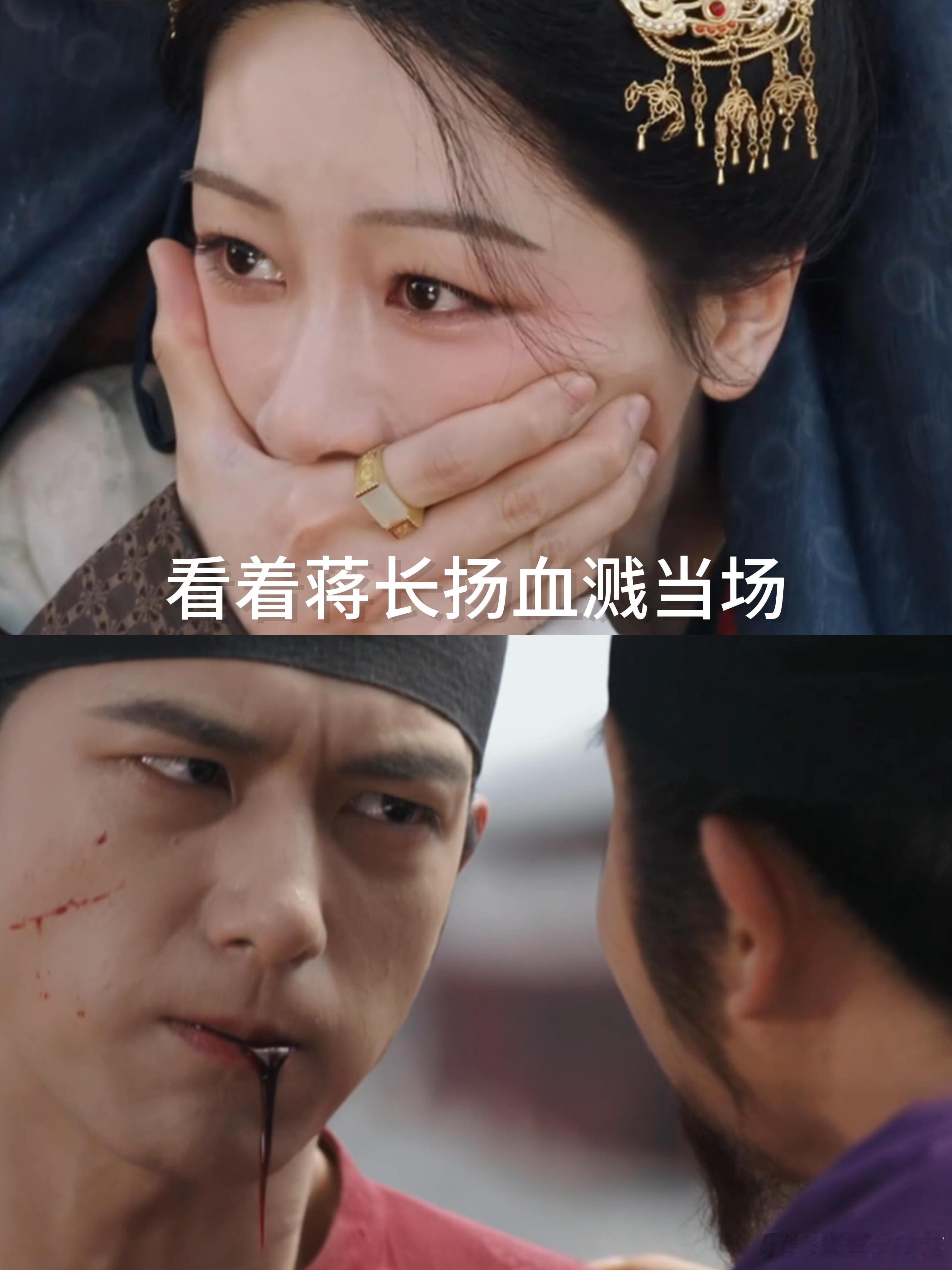 《锦绣芳华》这段剧情太虐心啦😭 宁王竟狠心地刺向蒋长扬，而这一幕恰好被匆匆赶来