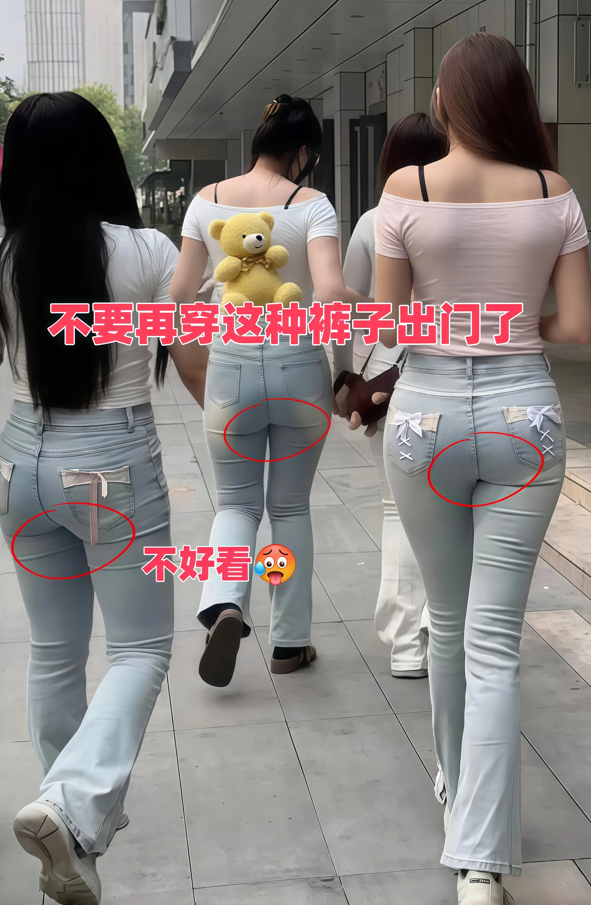 姐妹们，2025春夏王炸新品破洞牛仔裤来咯！夏天想穿出高级时髦的穿搭？...