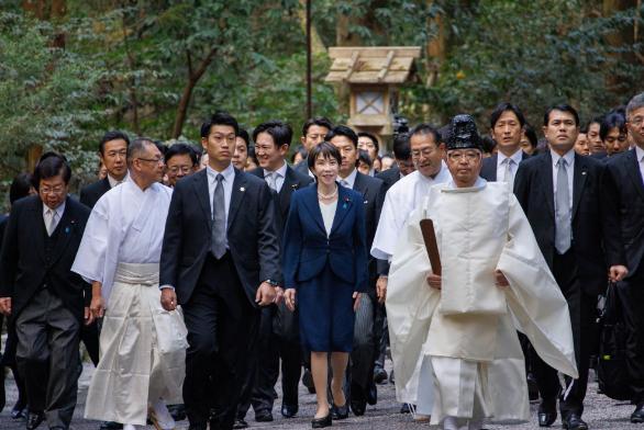 日本首相高市早苗发文声称：今天，我将与日本内阁成员一起去参拜伊势神宫，我将为下一