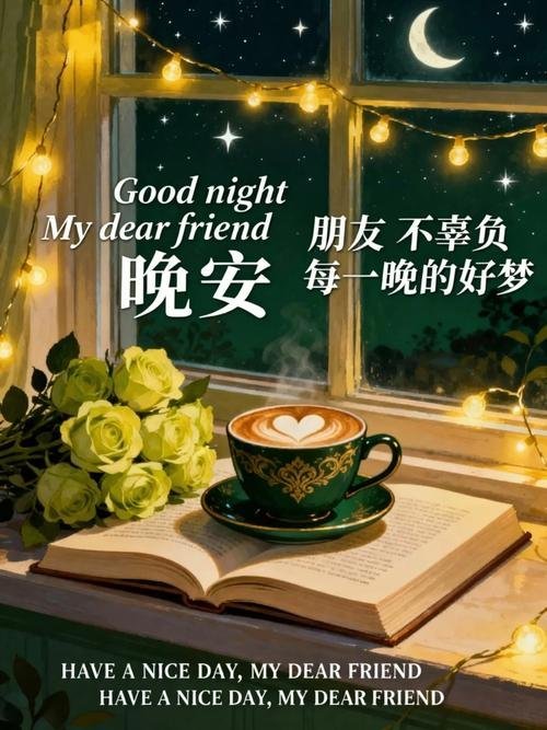 晚安[超话] 向忙碌的一天挥手作别，向宁静的夜晚张开双臂，晚安，好梦。 ​​​