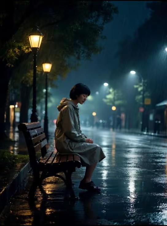 越来越喜欢无感的状态，好坏都顺其自然，自己才是这细碎生活里唯一的光