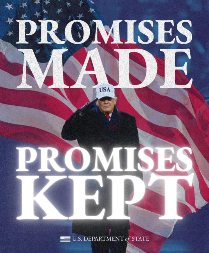 美国国务卿卢比奥：仅仅一年时间，特朗普总统就通过大胆地以实力追求和平，重夺了美国