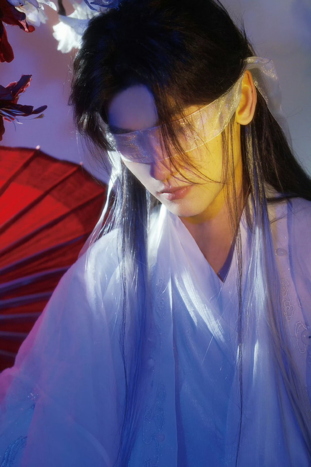 黄俊捷高马尾古装大片，拍的蛮仙 ​​​