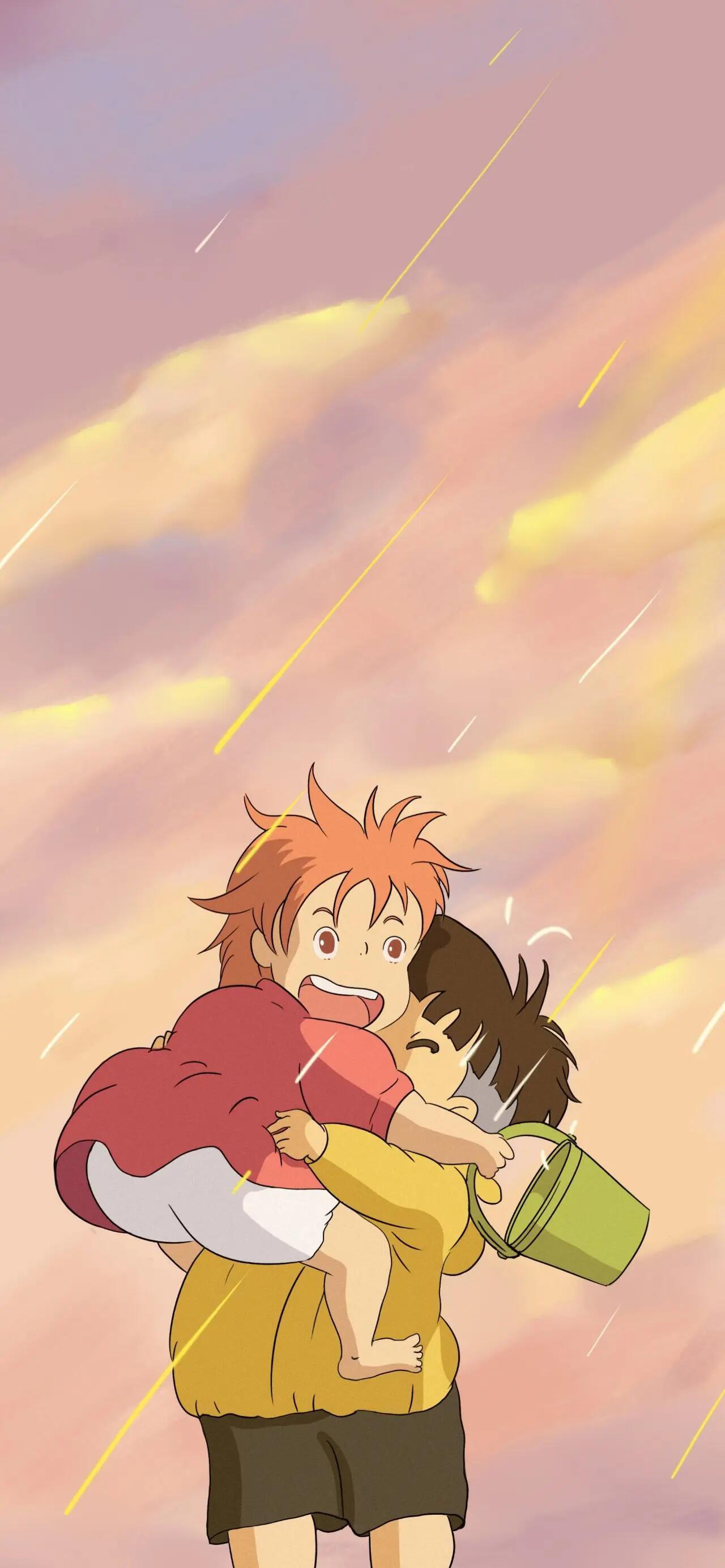 春日企画壁纸 悬崖上的金鱼公主壁纸“成长，是每个孩子的权力，也是他们必经的征程，