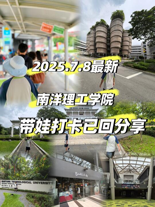 新加坡南洋理工学院带娃已回推荐最佳路线3