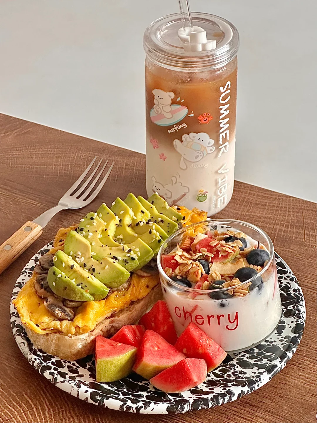 Brunch｜🥑牛油果滑蛋开放式三明治🥪