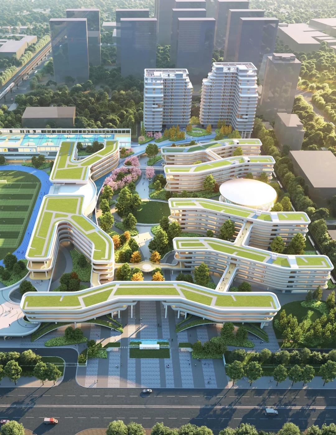 Work | 东莞水乡未来学校，流动的学习空间
当教育像水一样流动，
知识与自然