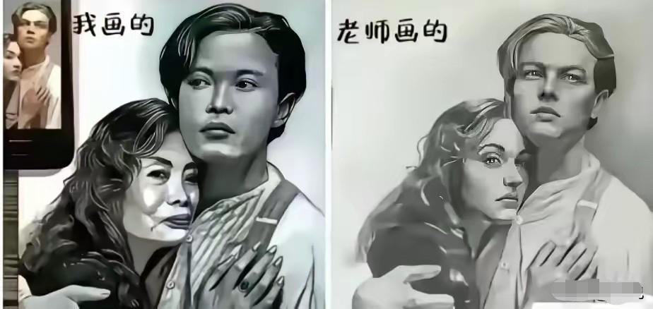 满分100，老师最终给了我98分 [赞]
给分理由：线条控制精准、形体结构与明暗