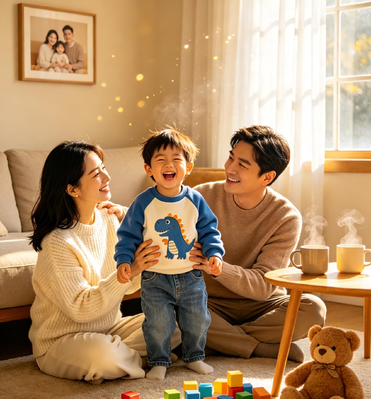 人生五大幸
一幸，少年时有个好父母
年少有人疼爱托举，童年的温暖足以治愈往后半生